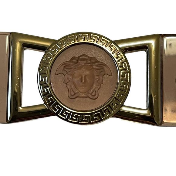 New NWT Versace Round Pink Transparent Sunglasses - Picture 10 of 13